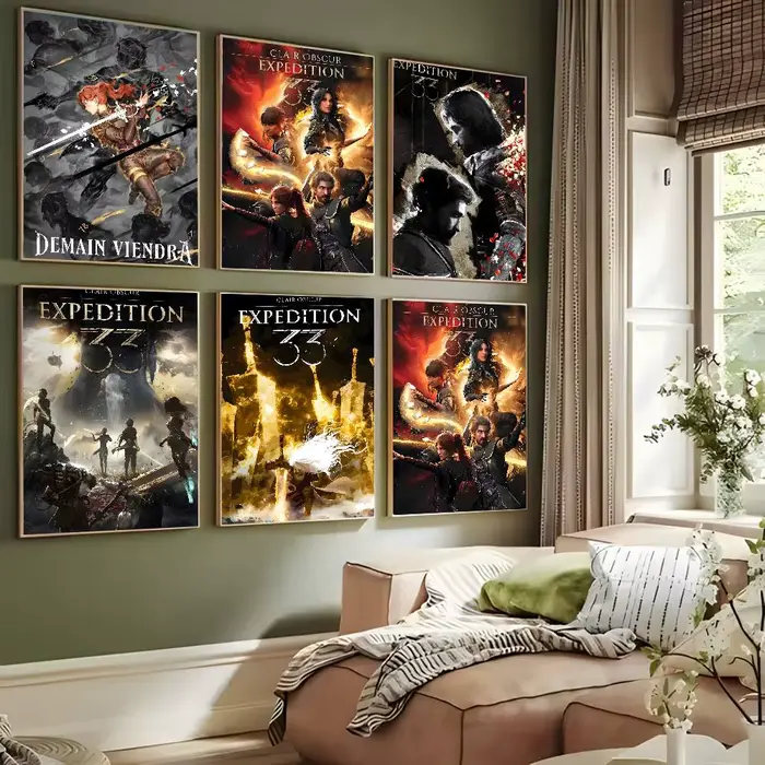Affiche de jeu C-Clair Obscur E-Expedition33