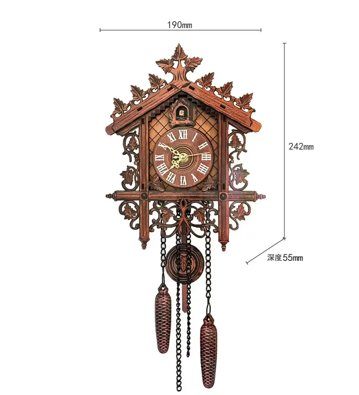 Horloge murale coucou Vintage
