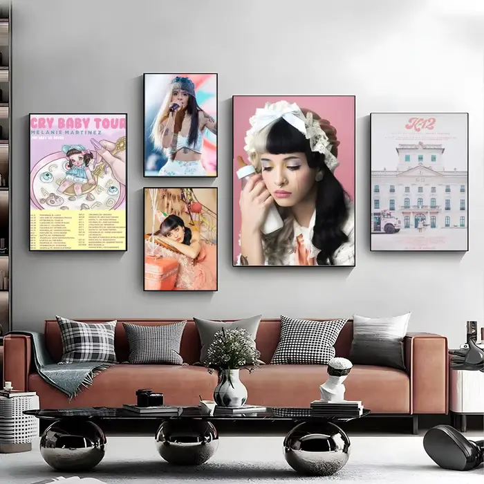 Affiche murale décorative de la chanteuse M-Melanie Martinez