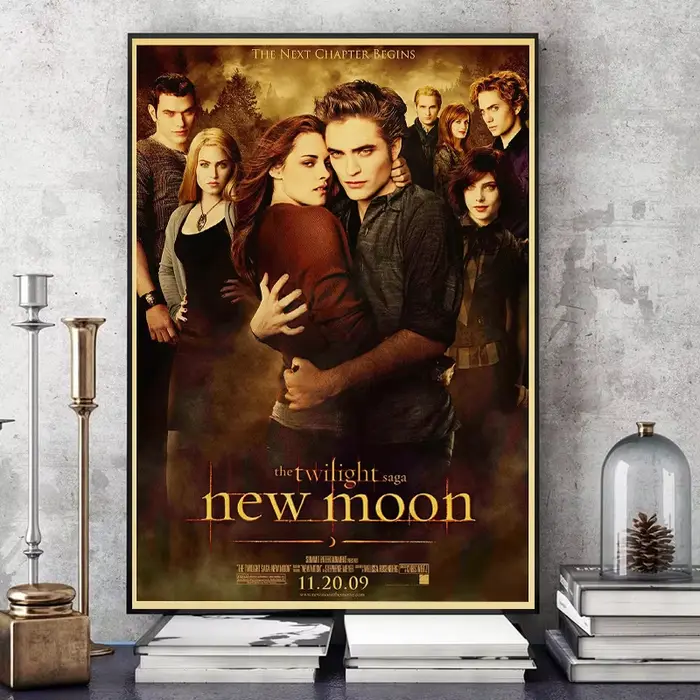 Film TV Film crépuscule Vintage affiches mur chambre peinture nostalgie décor esthétique dessin animé Art cadeau impression Art peintures murales