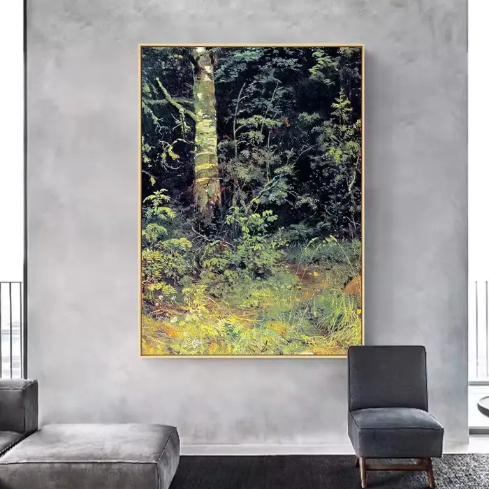 Affiches d'Art de Paysage de Célèbre Peintre Russe Ivan Shishkin