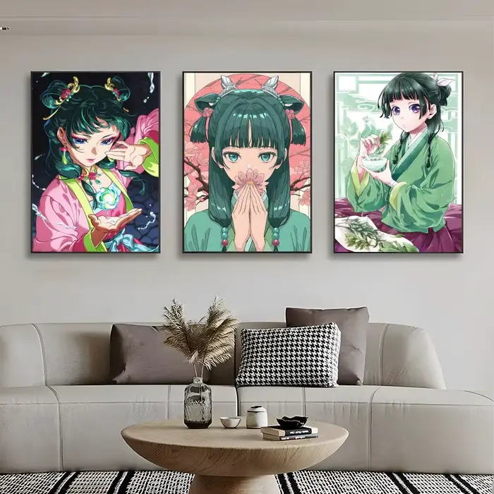Affiche murale décorative The a-Apothecary d-Diaries m-Maomao