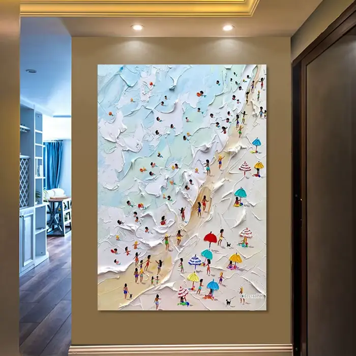 Peinture à l'huile sur toile