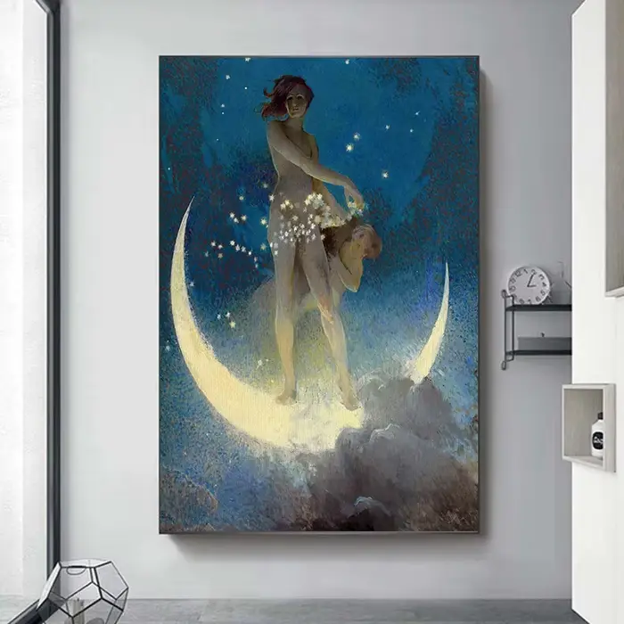 Affiches de peinture classique victorienne réaliste russe