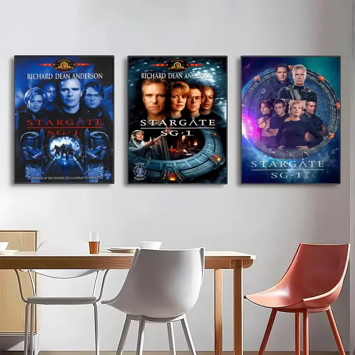 Affiche Drama S-Stargate SG-1, affiches haute définition, art mural pour le salon et la décoration de la maison.