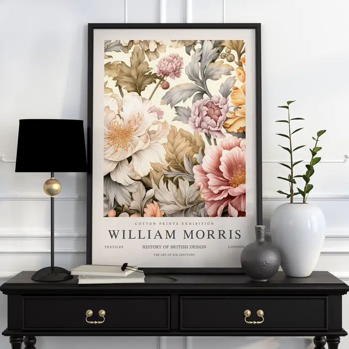 Affiche neutre de William Morris