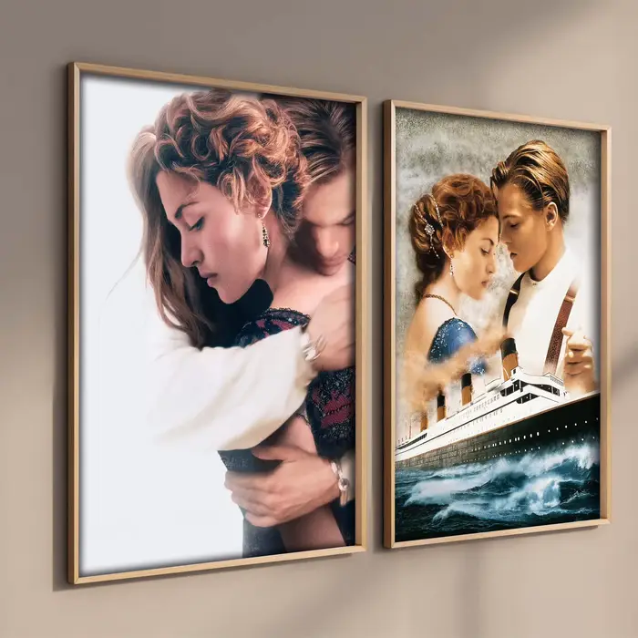 Affiche Titanic de film classique nordique rétro