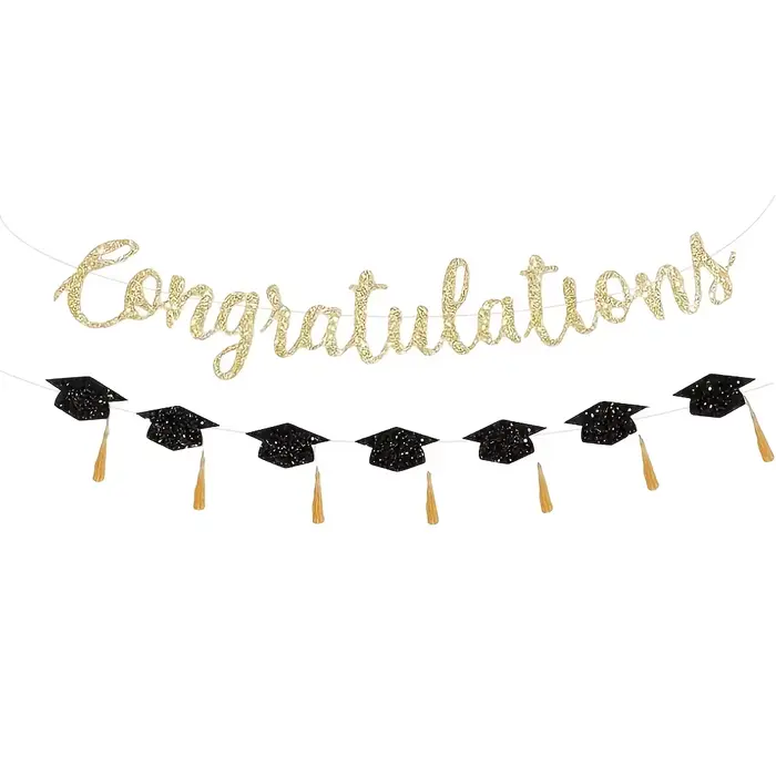 Ensemble de bannières pour fête de remise des diplômes