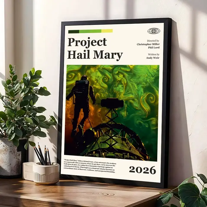 Affiche de film Project Hail Mary 2026 NOUVEAU