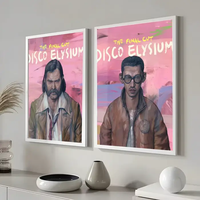 Affiche de jeu vidéo Disco Elysium