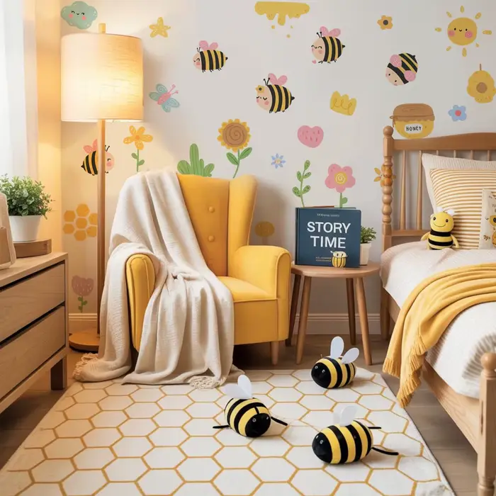 Autocollant mural en vinyle pour chambre d'enfant