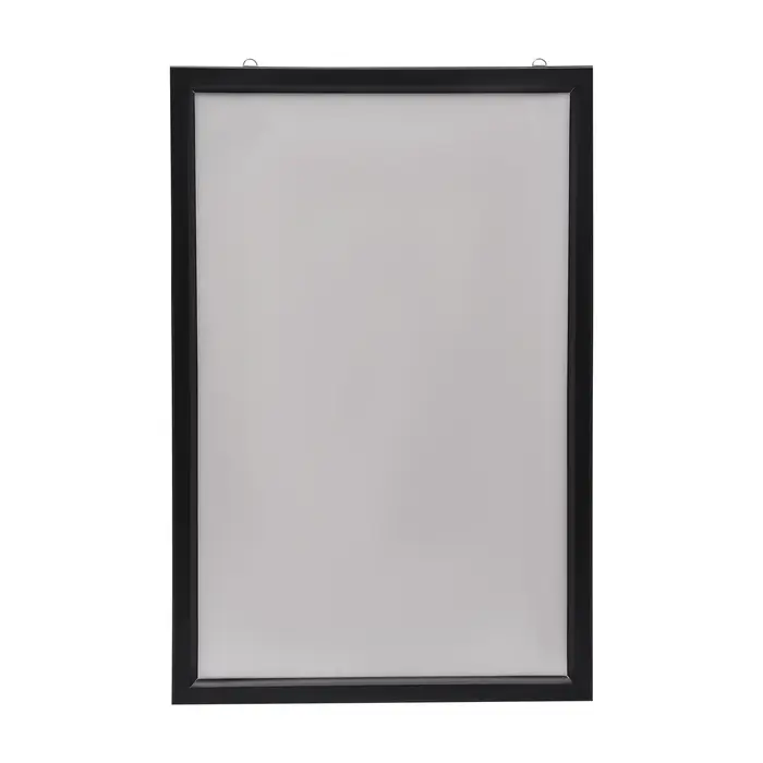 Cadre publicitaire mural pour affiche de film, boîte à lumière LED, affichage américain, 24 po x 36 