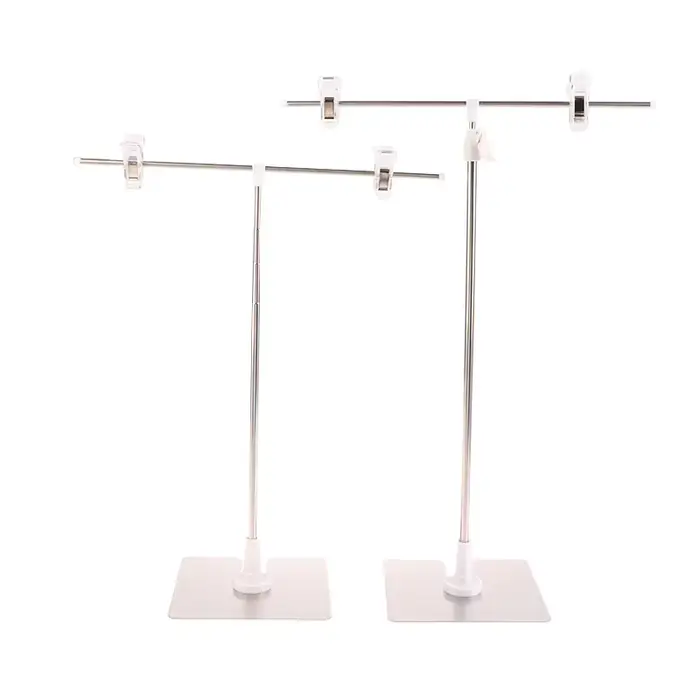 Support d'affichage pour affiches en forme de T, cadre de fond, support de clip publicitaire, accessoires vidéo, accessoires de photographie, support de toile de fond