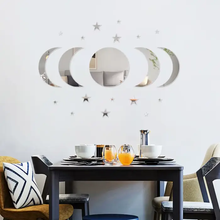 Miroir mural Design Cycle de lune