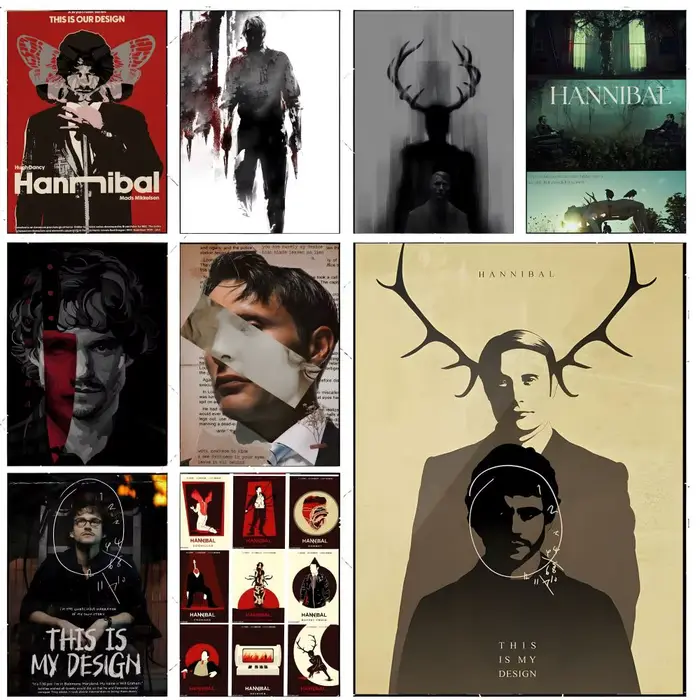 Affiche d'horreur H-Hannibal