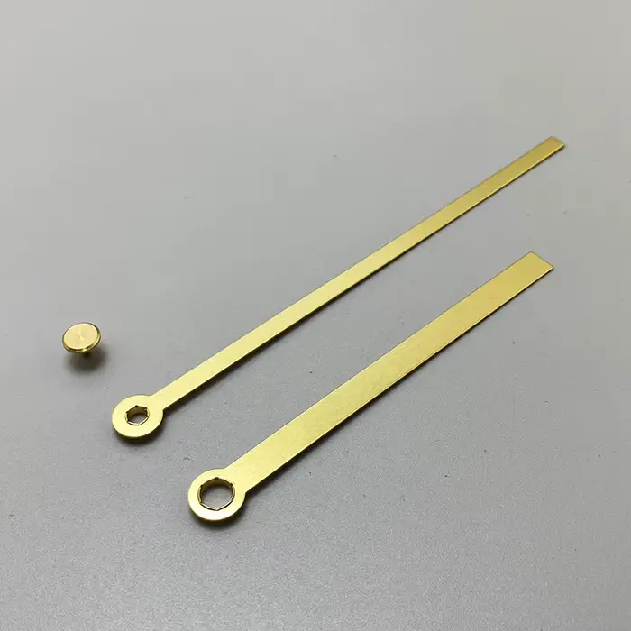 Accessoires d'aiguilles d'horloge à mouvement en laiton