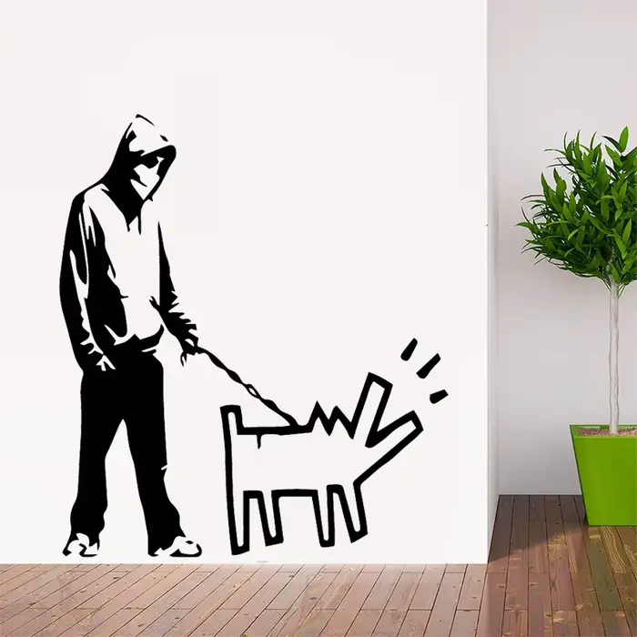Autocollants muraux Hip Hop Street Art