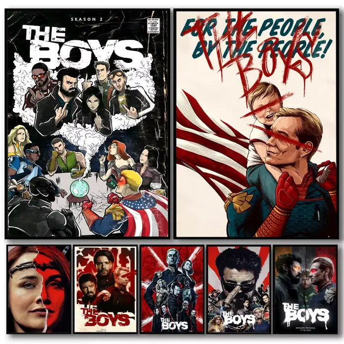 Affiche de bande dessinée du film The B_Boys