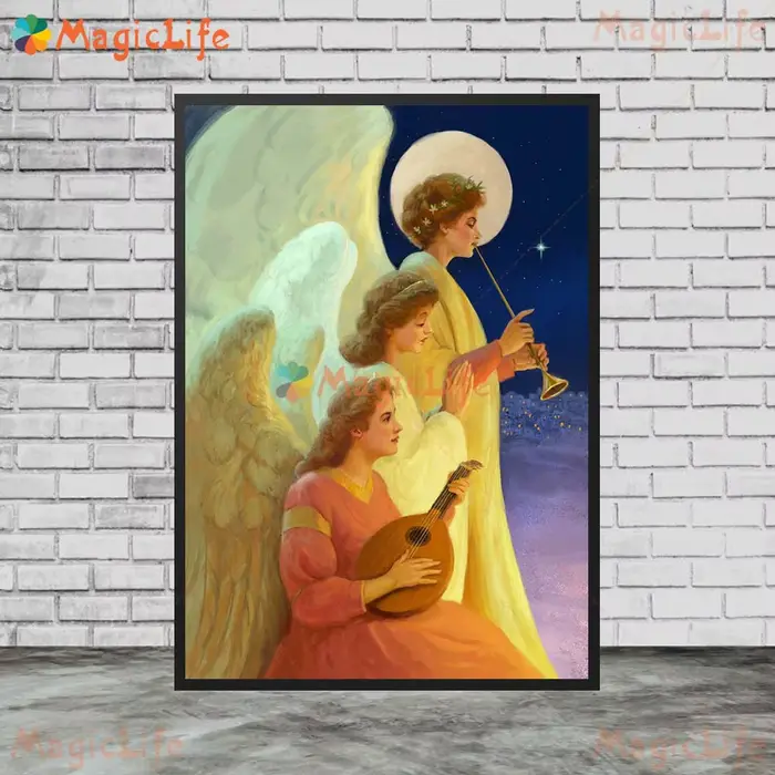 Affiche nordique de rédemption de Religion de la vierge marie de jésus