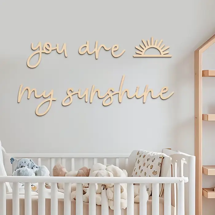 Plaques murales en bois avec Motif soleil
