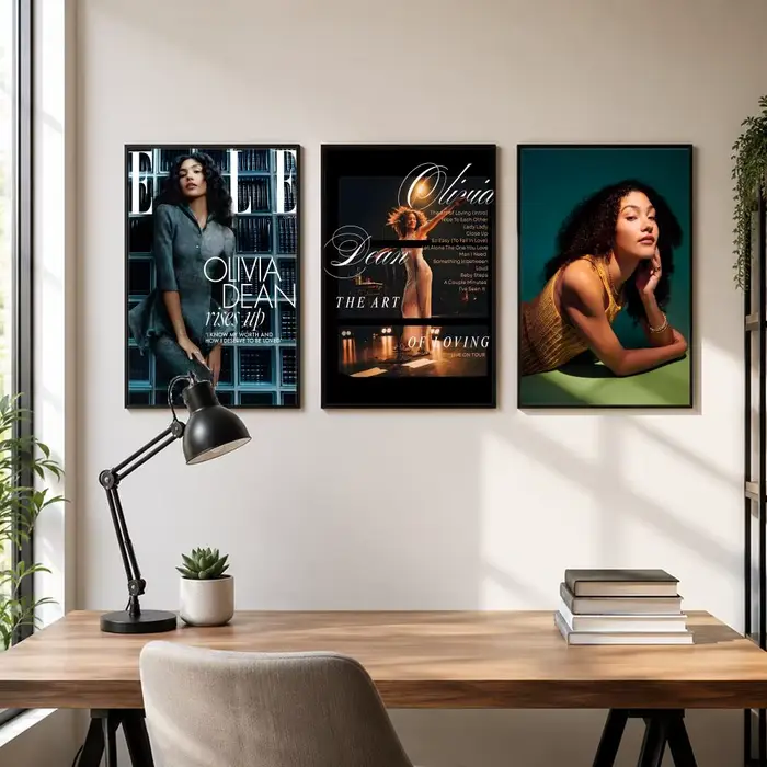 Affiche modèle OOlivia Dean