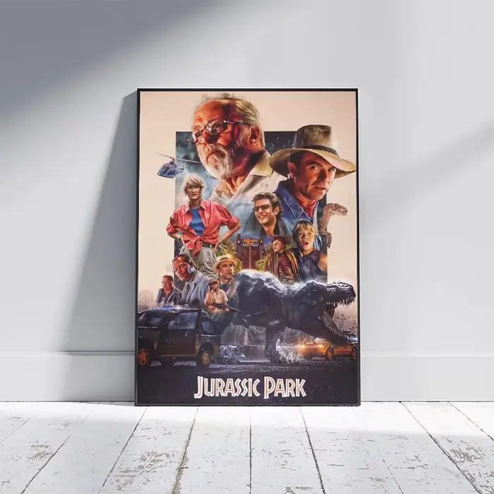 Affiches de films classiques vintage Jurassic Park