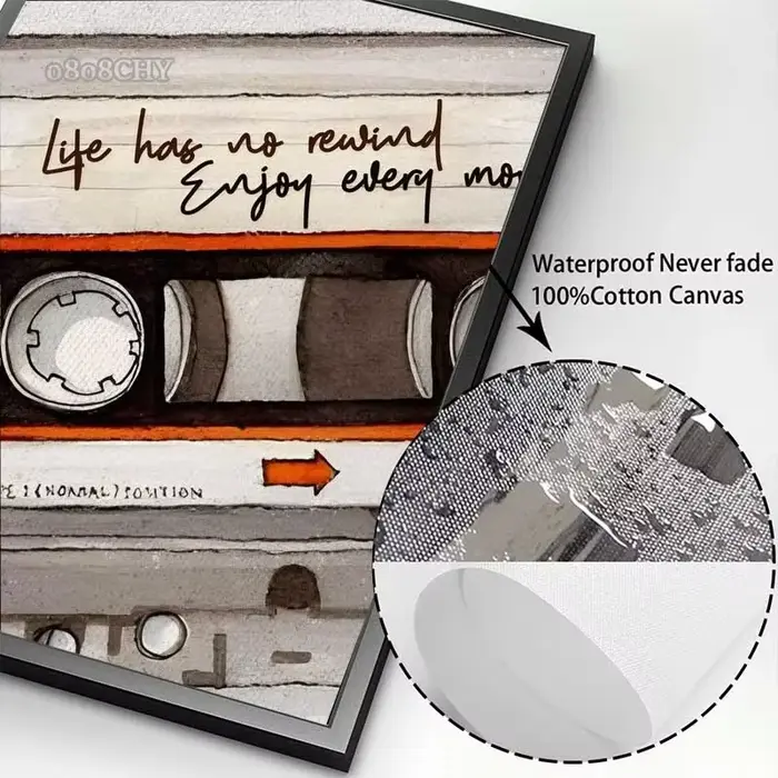 Cassette DJ platine toile affiches Unique mode impression mur Art peintures Graffiti vinyle