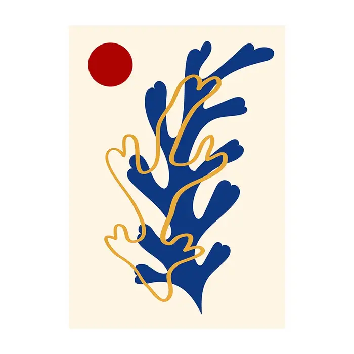 Affiches de fleurs modernes, peinture sur toile minimaliste, belle fleur imprimée, tableau d'art mur