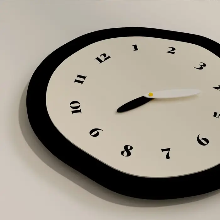 Horloge murale élégante