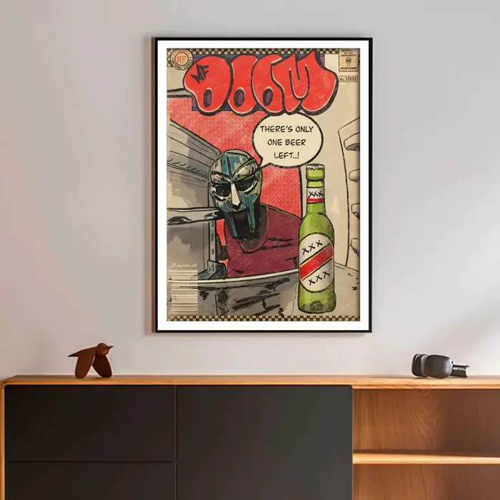Poster Album de Bande Dessinée Doom
