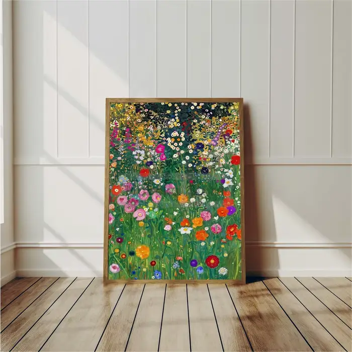 Affiches de jardin de ferme Gustav Klimt