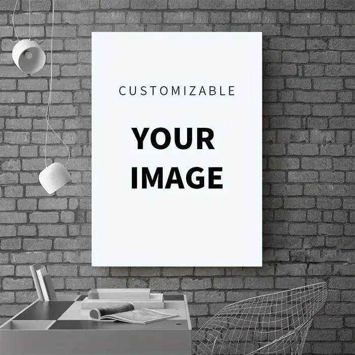 Poster sur toile personnalisé, art mural personnalisé avec vos photos, photos personnalisées de fami
