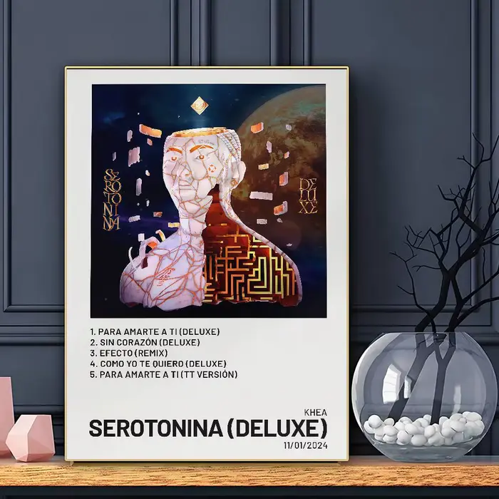 Affiche HD du rappeur KHEA, décoration murale pour la maison, la salle, le bar, le café, peinture ar