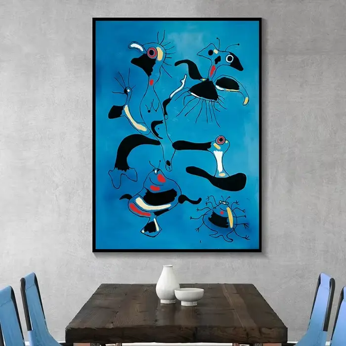 Affiches et impressions d'art modernes de Joan Miro surréalisme