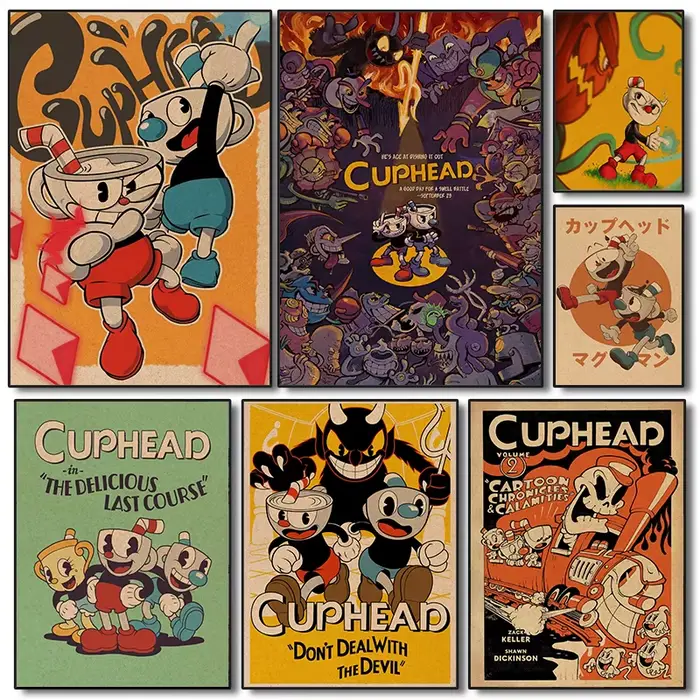 Affiche de jeu Cuphead