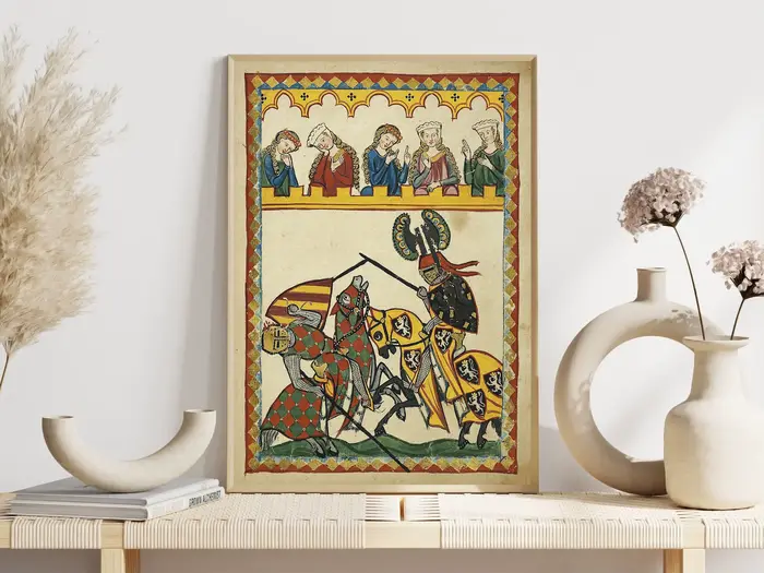 Affiches de scène de l'enfer sombre Macabre