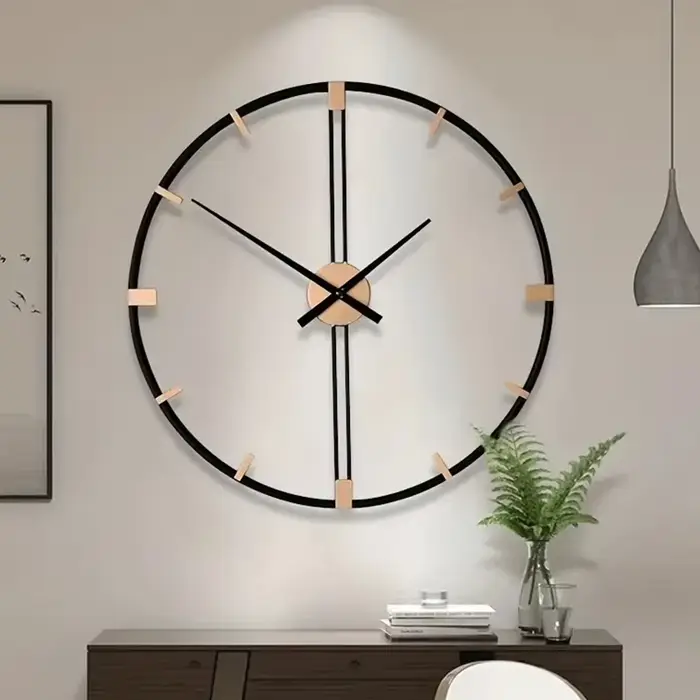 Grande horloge murale de 60 cm