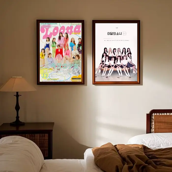 Affiche coréenne Kpop Band l-loona Kpop