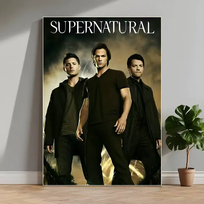 Affiche nordique de film surnaturel HD