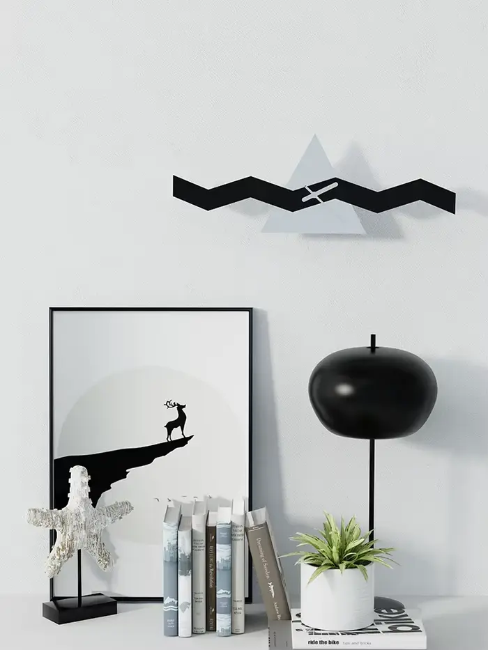 【EpeiusHome】Horloge murale d'art, décoration d'ameublement