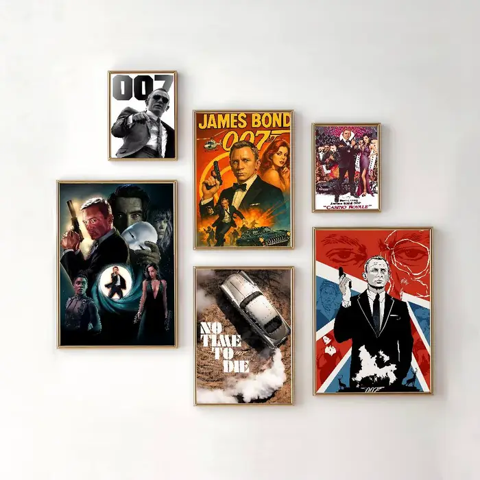 Cool j-james Bond affiche décor à la maison