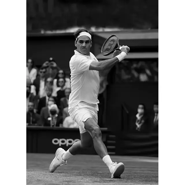 Moderne Monde Tennis Mur Art Rafael Nadal Roger Federer Huile Sur Toile Affiches Et Impressions Salo