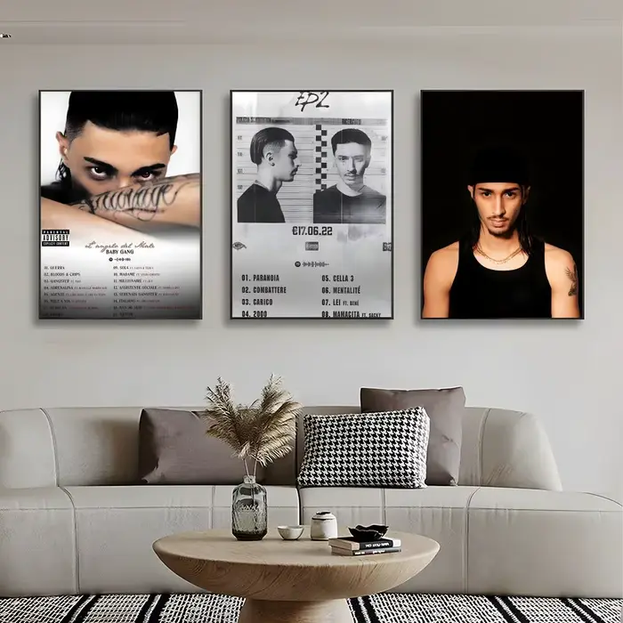 Affiche artistique HD Streetwise Gritty European Rapper B-Baby G-Gang