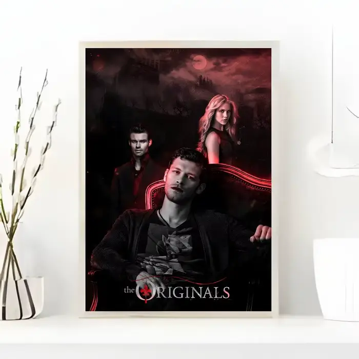 Affiche de film classique The Vampire Diaries, avec imprimés, décoration de maison, chambre à couche