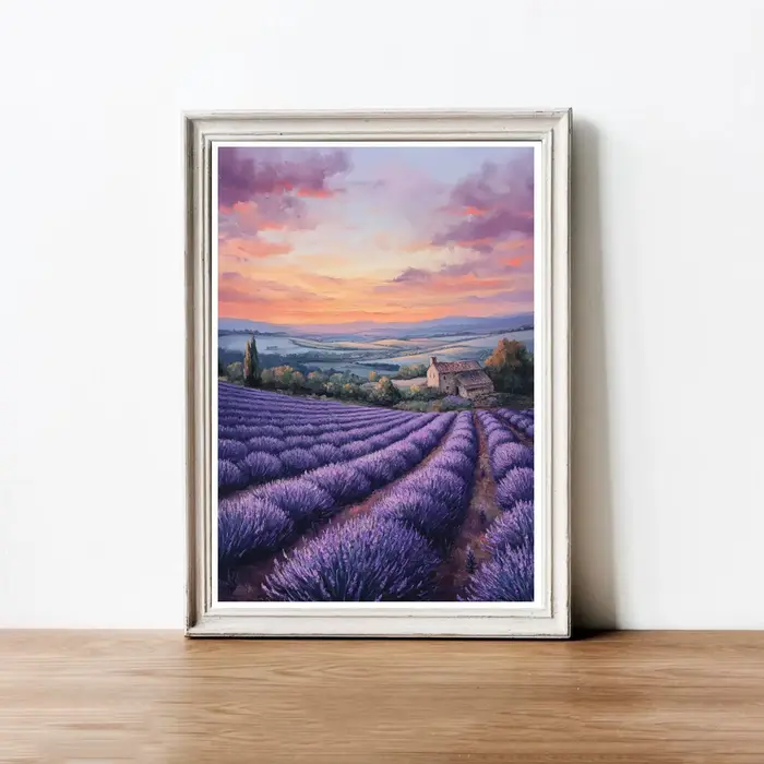 Peinture à l'huile Vintage montagnes rivières forêt fleurs et paysage affiche toile Art imprime maison chambre mur photo décor cadeau