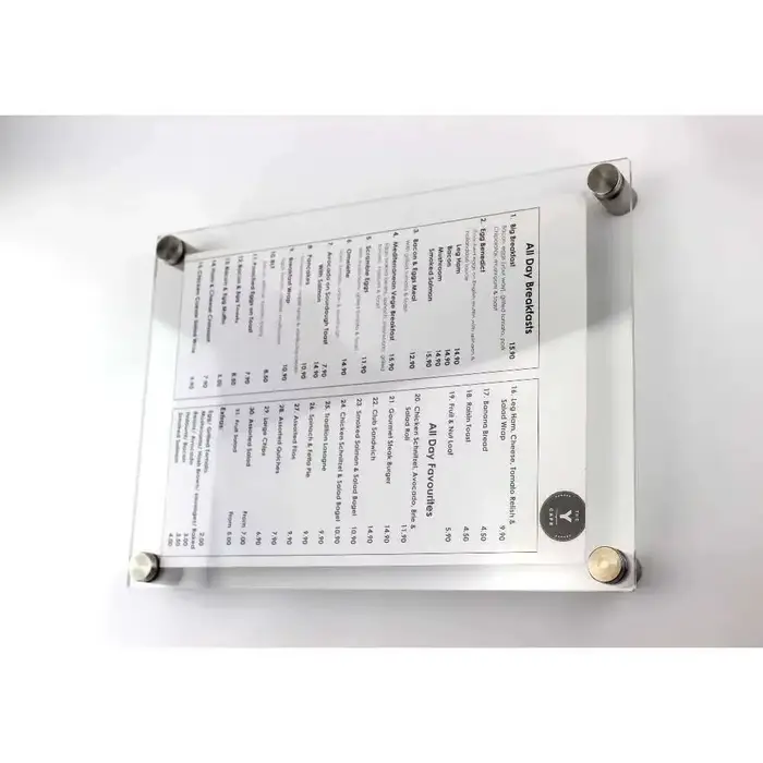Cadres muraux en plexiglas pour affiche