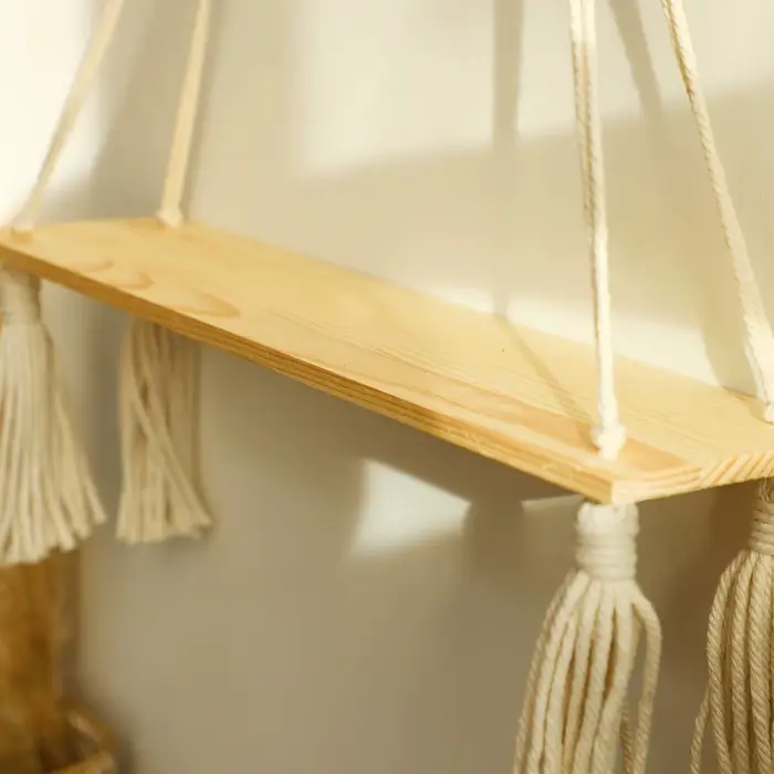 Étagère murale en bois