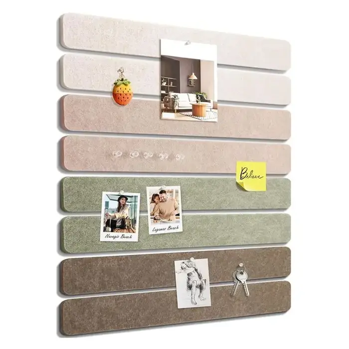 Décoration murale en feutre, pour tableau d'affichage – Design en liège de petite taille pour access
