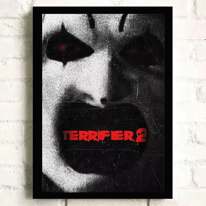 Terrifier 2 – affiche de film esthétique
