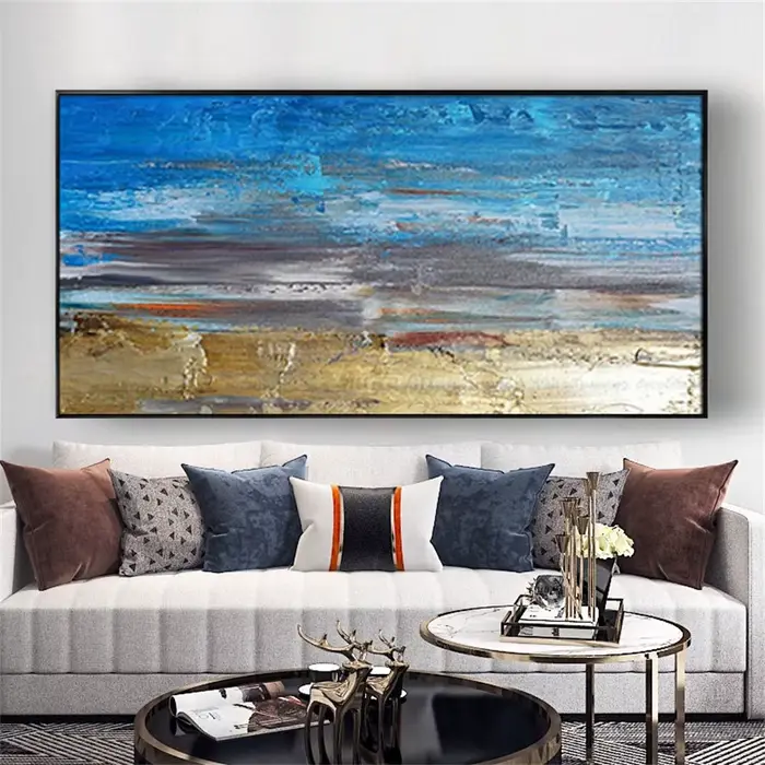Peinture sur toile sans cadre